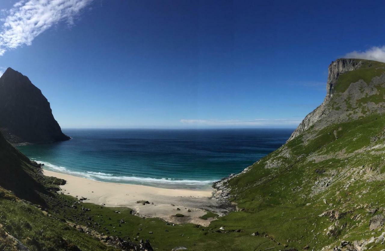 Steinbakk - Vestresand Lofoten Bostad Exterior foto